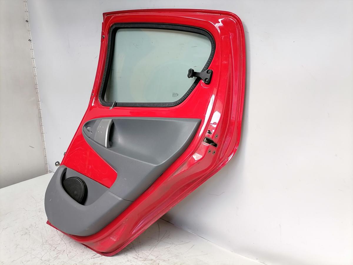 Toyota Aygo original T&uuml;r hinten rechts 3P0 Super Red Rohbau Bj.2008